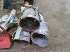 3NO AIR CIRCULATION FANS. THIS LOT IS SOLD UNDER THE AUCTIONEERS MARGIN SCHEME, THEREFORE NO VAT
