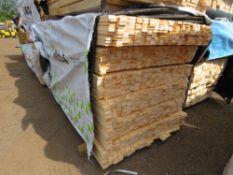 EXTRA LARGE PACK OF VENETIAN PALE / TRELLIS TIMBER SLATS, UNTREATED: 1.83M LENGTH X 45MM X 17MM APPR