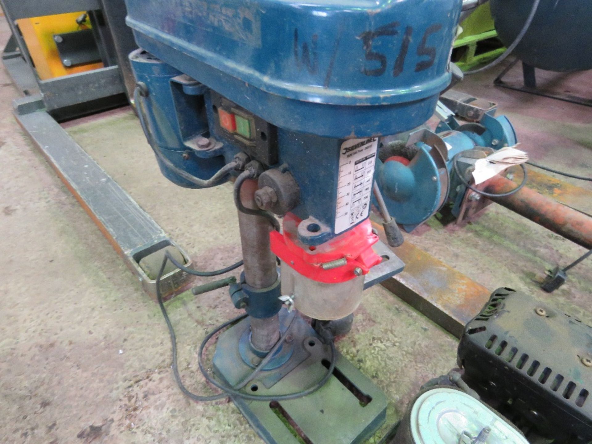 SMALL SIZED 240VOLT PILLAR DRILL.