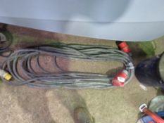 LARGE 3 PAHSE EXTENSION LEAD. THIS LOT IS SOLD UNDER THE AUCTIONEERS MARGIN SCHEME, THEREFORE NO