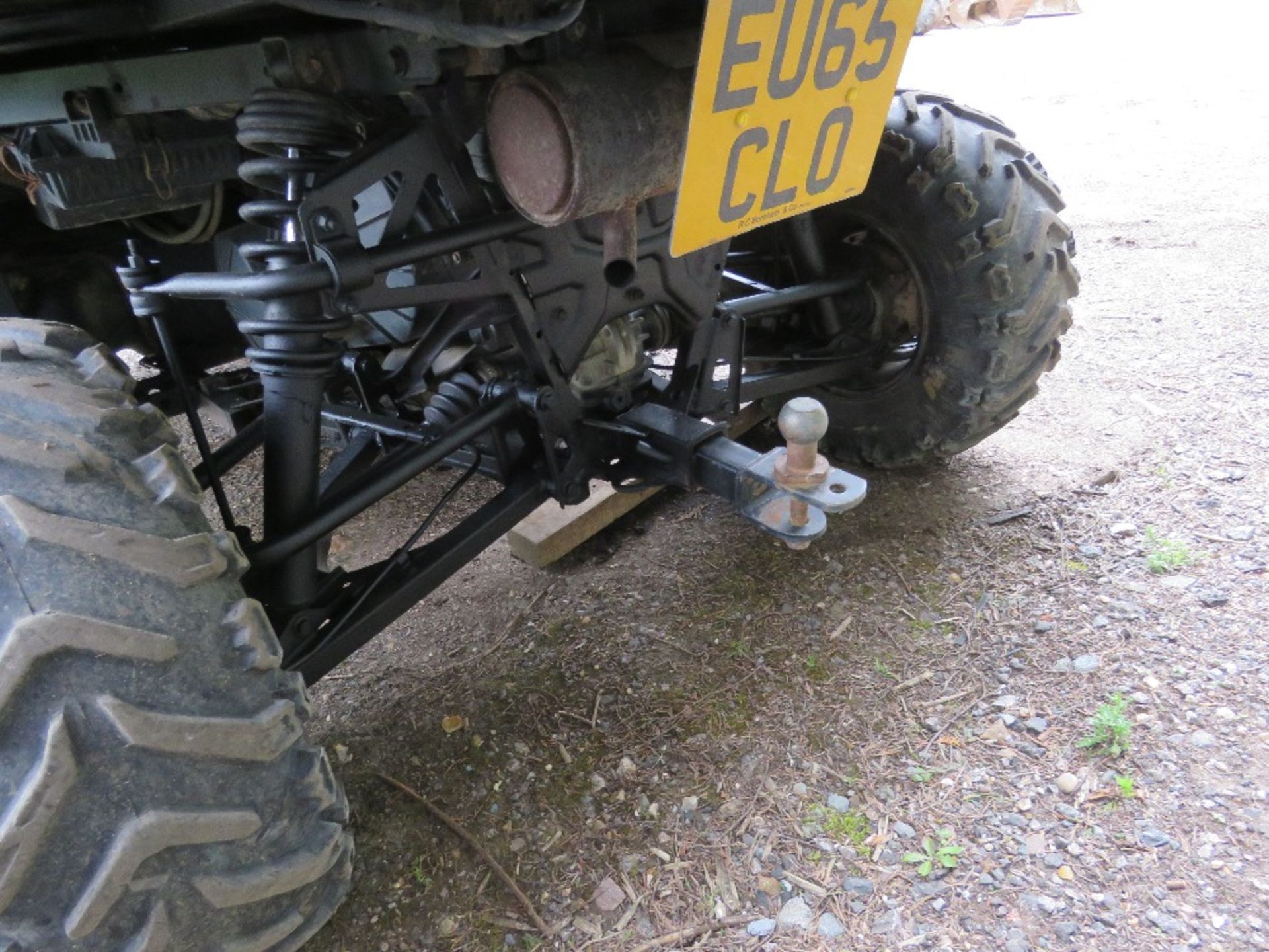 POLARIS RANGER DIESEL RTV REG:EU65 CLO. WHEN TESTED WAS SEEN TO DRIVE, STEER AND BRAKE......REQUIRES - Image 4 of 9