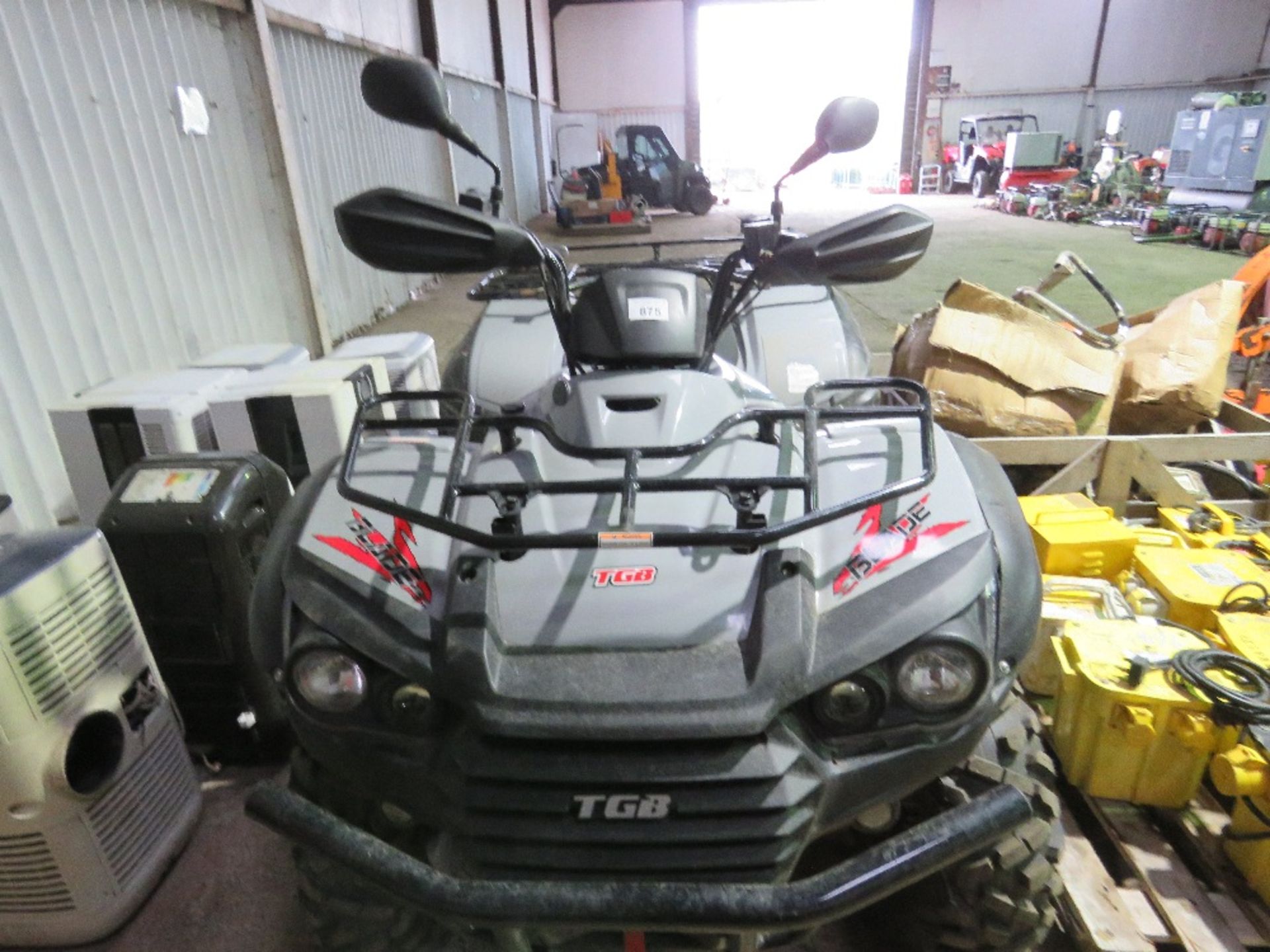TGB BLADE 520SL EPS 4WD QUAD BIKE, 164 REC MILES FROM NEW. REG:LG72 MYO. WHEN TESTED WAS SEEN TO STA - Image 4 of 7