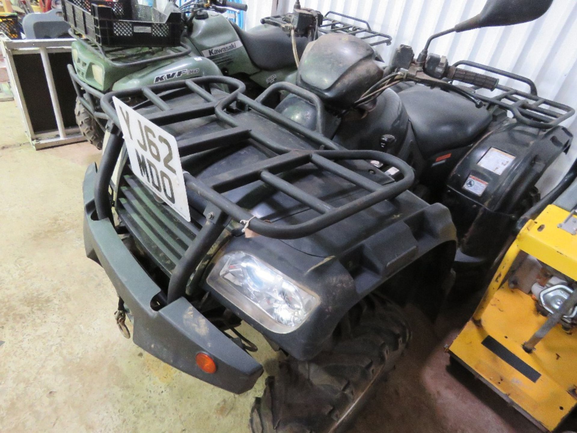 QUADZILLA / CF MOTO 550 4WD QUAD BIKE REG: YJ62 MDO. WHEN TESTED WAS SEEN TO DRIVE...SEE VIDEO. - Image 2 of 6