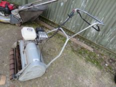 HONDA HC20 CYLINDER MOWER, NO BOX. THIS LOT IS SOLD UNDER THE AUCTIONEERS MARGIN SCHEME, THEREFORE N