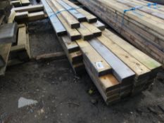 BUNDLE OF 4" X 2" TIMBERS , MAJORITY 3.2-4.8M LENGTH APPROX, 33NO PIECES IN TOTAL APPROX. THIS LO