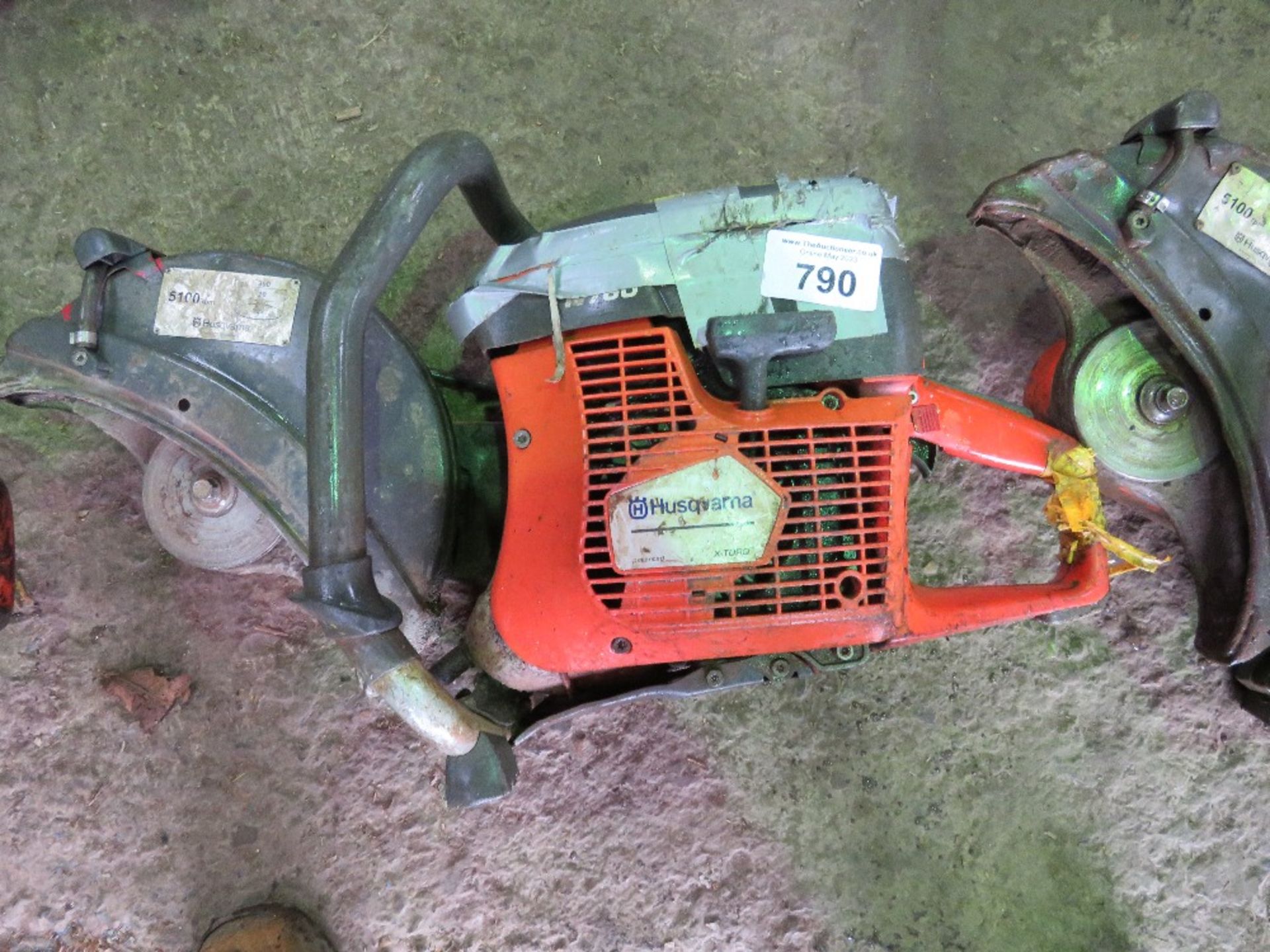 HUSQUVARNA K760 PETROL CUT OFF SAW, DIRECT FROM UTILITIES COMPANY.