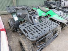 KAZUMA 2WD PETROL ENGINED QUAD BIKE, CONDITION UNKNOWN, SOLD AS NON RUNNER.
