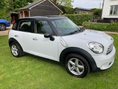 Mini 1.6 petrol Cooper manual Countryman car, Year 2012, 54,391 miles EXECUTOR SALE