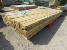 BUNDLE OF 3" X 2" TIMBER BATTENS, 3M LENGTH APPPROX. 78NO PIECES IN TOTAL APPROX. THIS LOT IS SOL