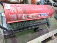 SEALEY 240VOLT SPACE HEATER. THIS LOT IS SOLD UNDER THE AUCTIONEERS MARGIN SCHEME, THEREFORE NO V