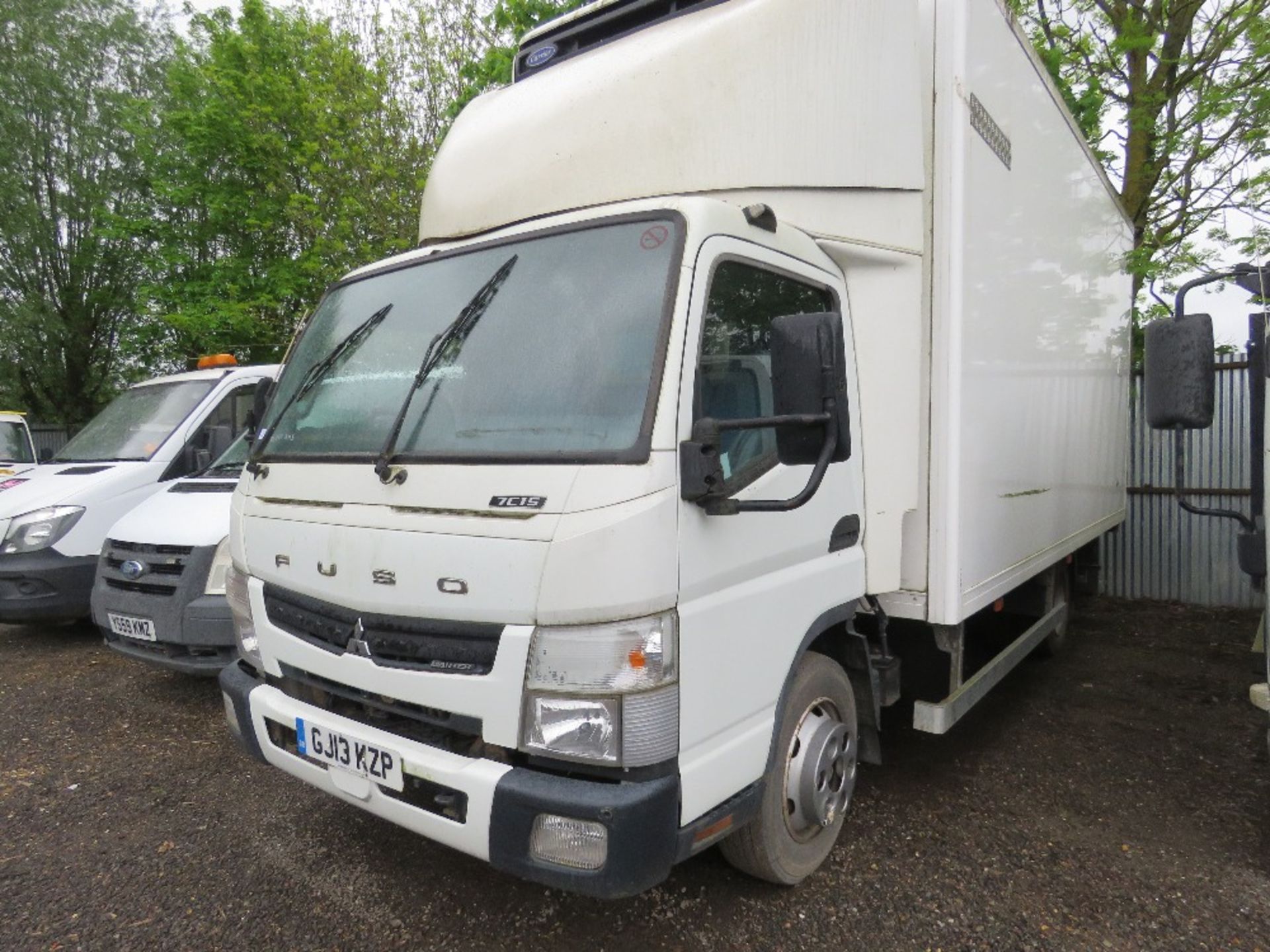 MITSUBISHI FUSO CANTER 7C15 FRIDGE LORRY REG: GJ13 KZP. 271,262 REC KMS. CARRIER FRIDGE UNIT. 17FT L - Image 3 of 7