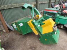 JINMA TRACTOR MOUNTED PTO DRIVEN CHIPPER UNIT, SURPLUS TO REQUIREMENTS.