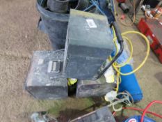 3 X CUBE FAN HEATERS, 110VOLT POWERED. THIS LOT IS SOLD UNDER THE AUCTIONEERS MARGIN SCHEME, THER