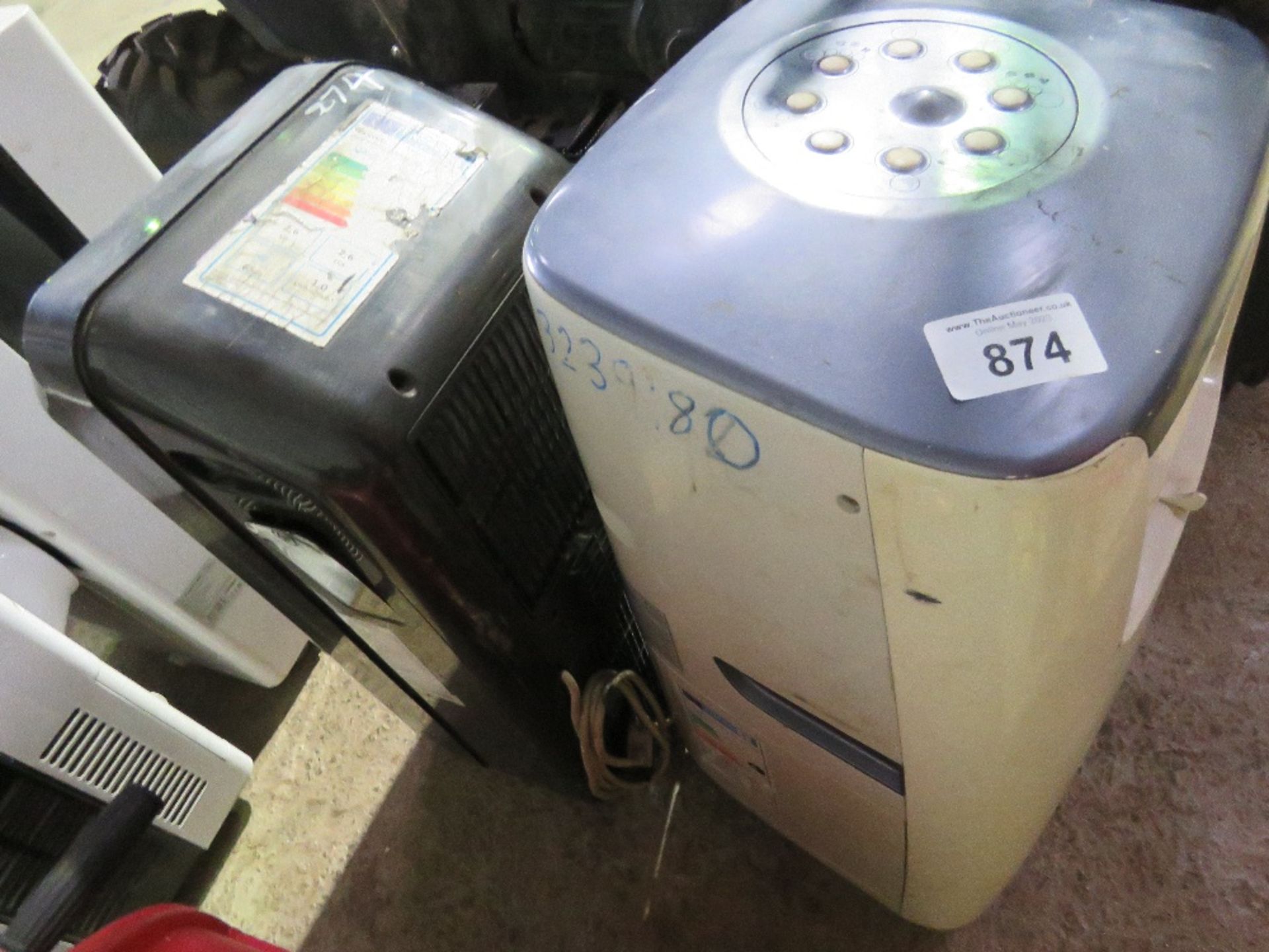 2 X ROOM AIR CONDITIONERS, 240VOLT POWERED. - Image 3 of 4