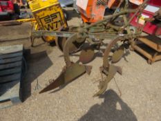 2 FURROW TRACTOR MOUNTED CONVENTIONAL PLOUGH. THIS LOT IS SOLD UNDER THE AUCTIONEERS MARGIN SCHEM