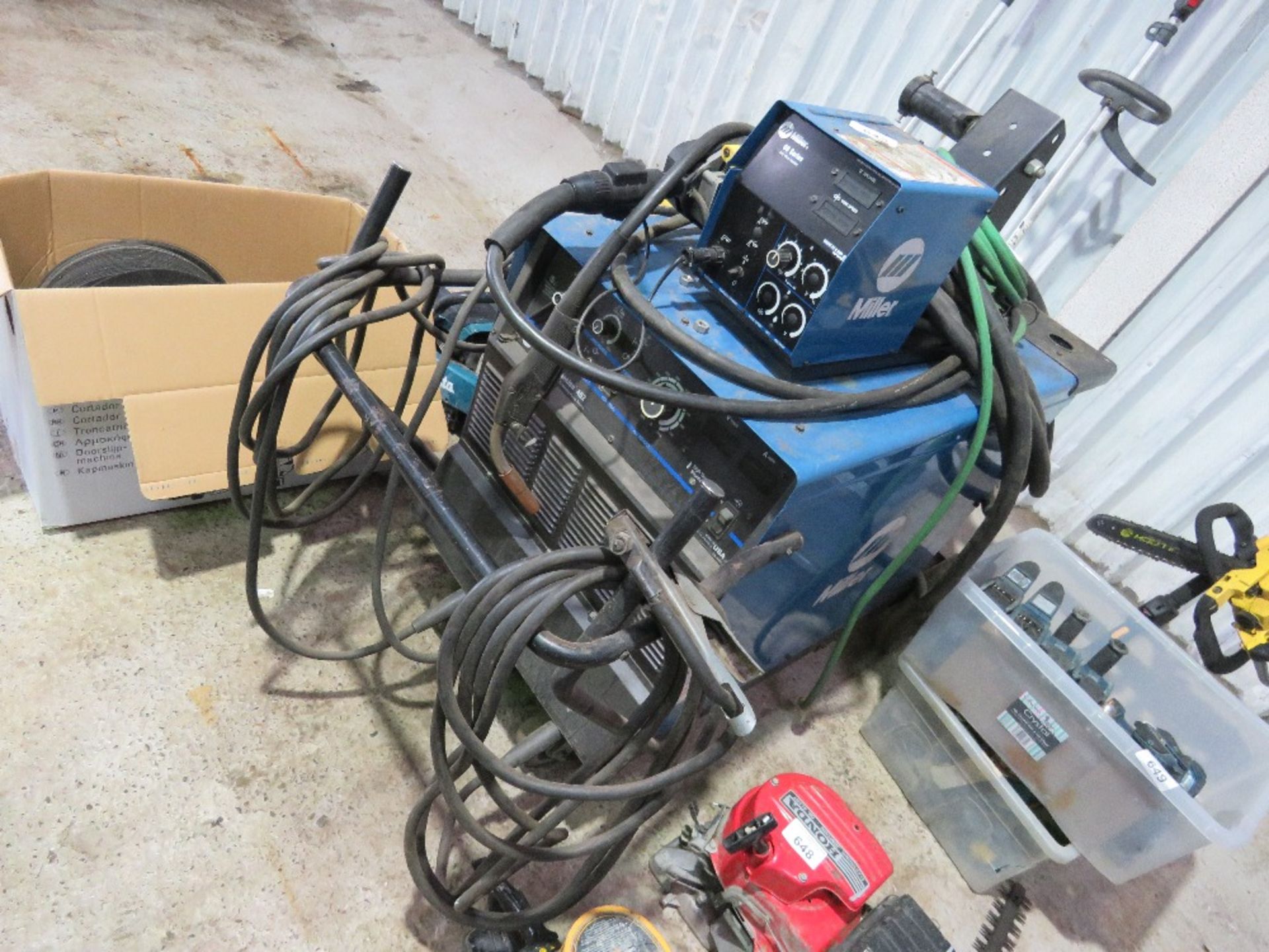 MILLER WELDER WITH WIRE FEED - Image 2 of 9