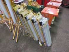 10 X ASSORTED 110VOLT WORK LIGHTS. SOURCED FROM COMPANY LIQUIDATION. THIS LOT IS SOLD UNDER THE AUC