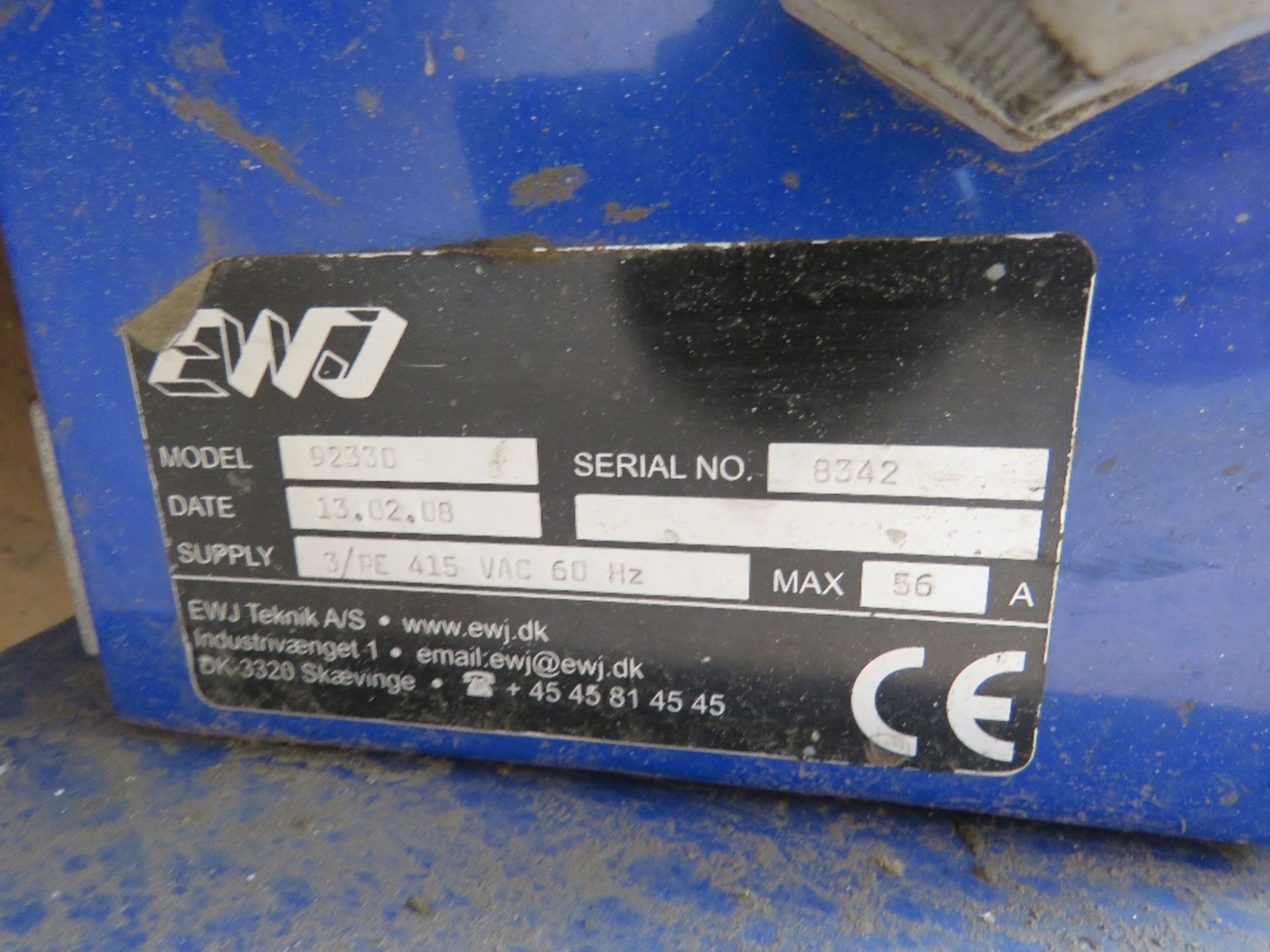 COMMERCIAL VEHICLE BRAKE TEST ROLLERS WITH ASSOCIATED EQUIPMENT. BELIEVED TO BE EWJ MAKE. - Image 15 of 15