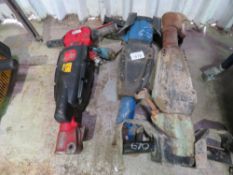 3NO ANTI VIBRATION HANDLED AIR BREAKERS. THIS LOT IS SOLD UNDER THE AUCTIONEERS MARGIN SCHEME, TH