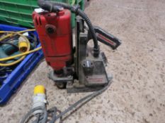 MAGNETIC DRILL, 110VOLT POWERED.