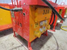 TMC 10KVA SITE TRANSFORMER, 240VOLT 50HZ INPUT TO 110VOLT OUTPUT, SOURCED FROM SITE CLOSURE.