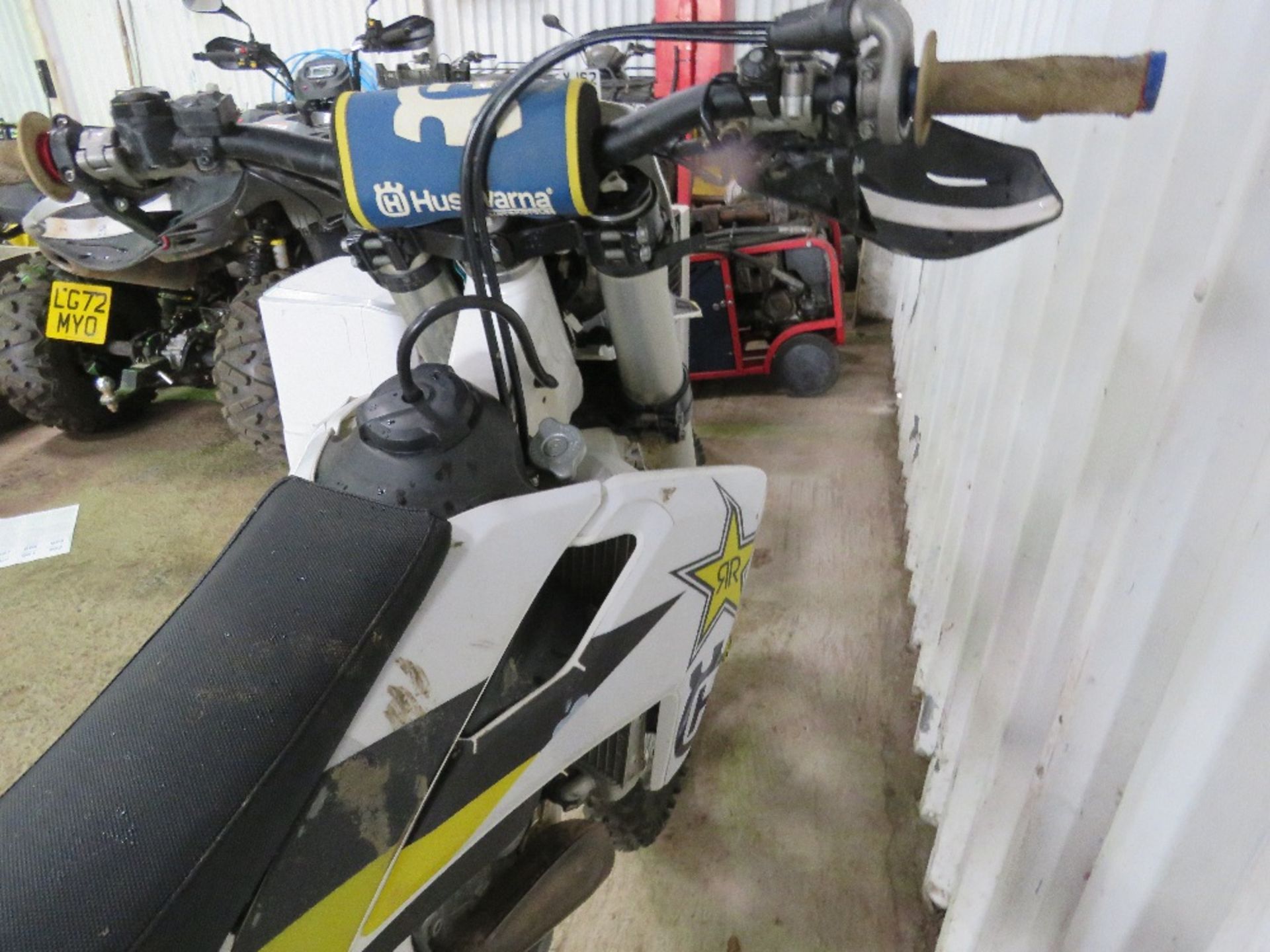 HUSQVARNA 450CC TRIALS BIKE, REG:LK18 EXO WITH V5 (FIRST ROAD REGISTERED 2021). WHEN TESTED WAS SEE - Image 8 of 15