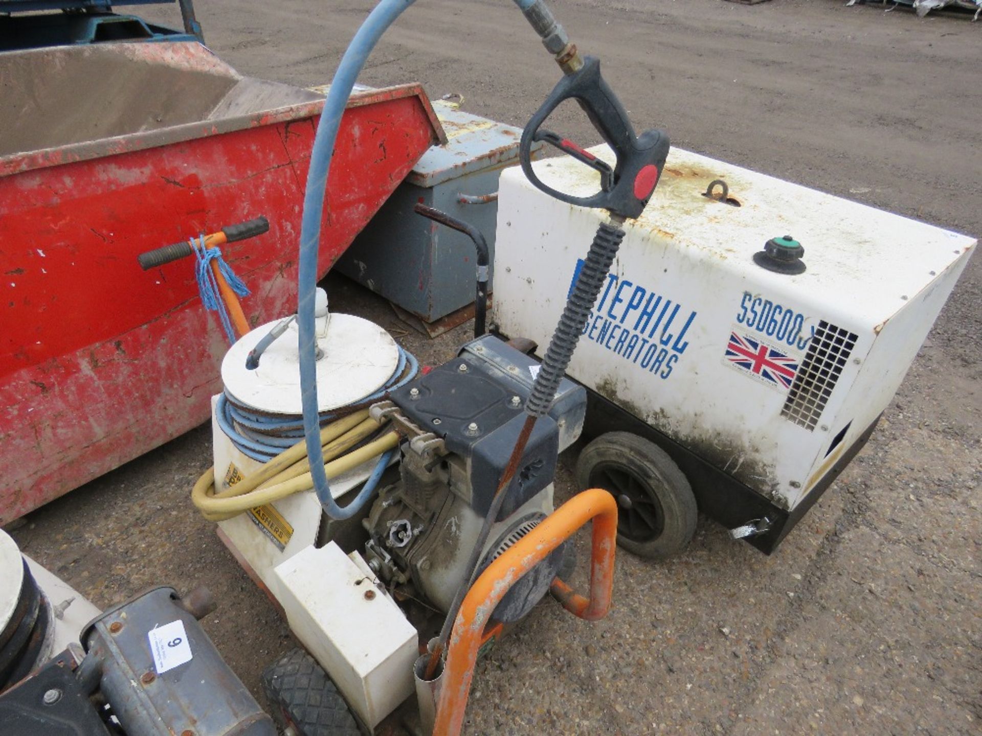 YANMAR ENGINED BRENDON POWER WASHER WITH HOSE AND LANCE. - Image 2 of 4
