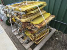 LARGE QUANTITY OF SCAFFOLD SAFETY DOORS. THIS LOT IS SOLD UNDER THE AUCTIONEERS MARGIN SCHEME, TH