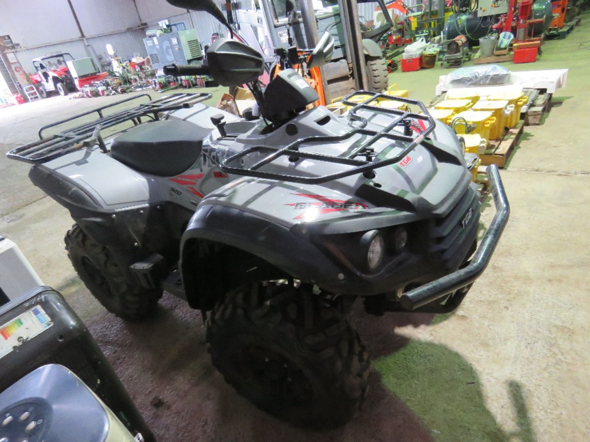 TGB BLADE 520SL EPS 4WD QUAD BIKE, 164 REC MILES FROM NEW. REG:LG72 MYO. WHEN TESTED WAS SEEN TO STA - Image 2 of 7