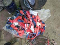 LARGE QUANTITY OF SAFETY HARNESS/LANYARDS, MANY CURRENTLY IN TEST.