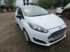 FORD FIESTA DIESEL PANEL VAN REG:MV64 ZVW. 81,461 REC MILES. MOT UNTIL 28/09/24. WHEN TESTED WAS S