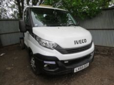 IVECO 35-180 3500KG RATED CHASSIS CAB REG: LX68 OCE WITH V5 AND SOME SERVICE PRINTOUTS. MOT EXPIRED