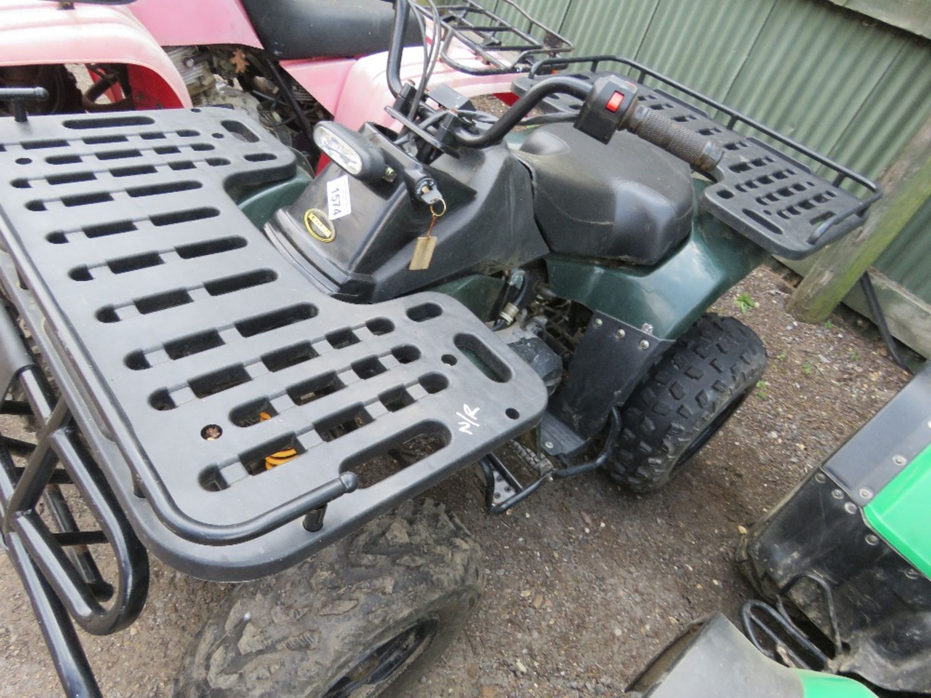 KAZUMA 2WD PETROL ENGINED QUAD BIKE, CONDITION UNKNOWN, SOLD AS NON RUNNER. - Image 2 of 6