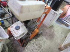 CLIPPER PETROL ENGINED FLOOR SAW, INCOMPLETE.