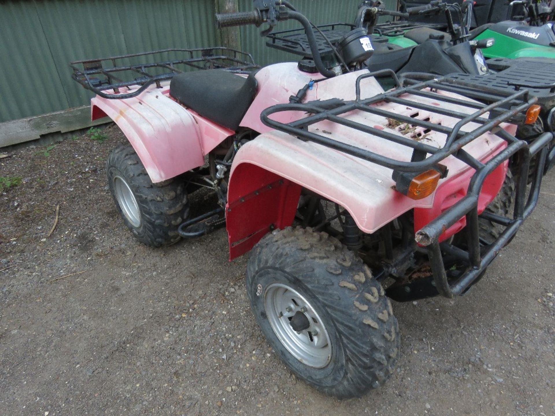 JIANSHE 2WD PETROL ENGINED QUAD BIKE, CONDITION UNKNOWN, SOLD AS NON RUNNER.