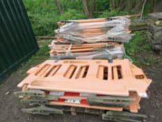 2 X PALLETS OF CHAPTER 8 PLASTIC BARRIERS, 37NO IN TOTAL APPROX. THIS LOT IS SOLD UNDER THE AUCTI