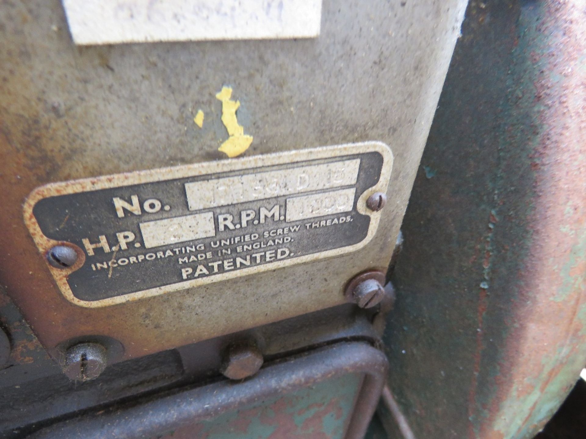 LISTER DIESEL ENGINED WATER PUMP PLUS A HOSE. SOURCED FROM DEPOT CLOSURE. - Image 6 of 6