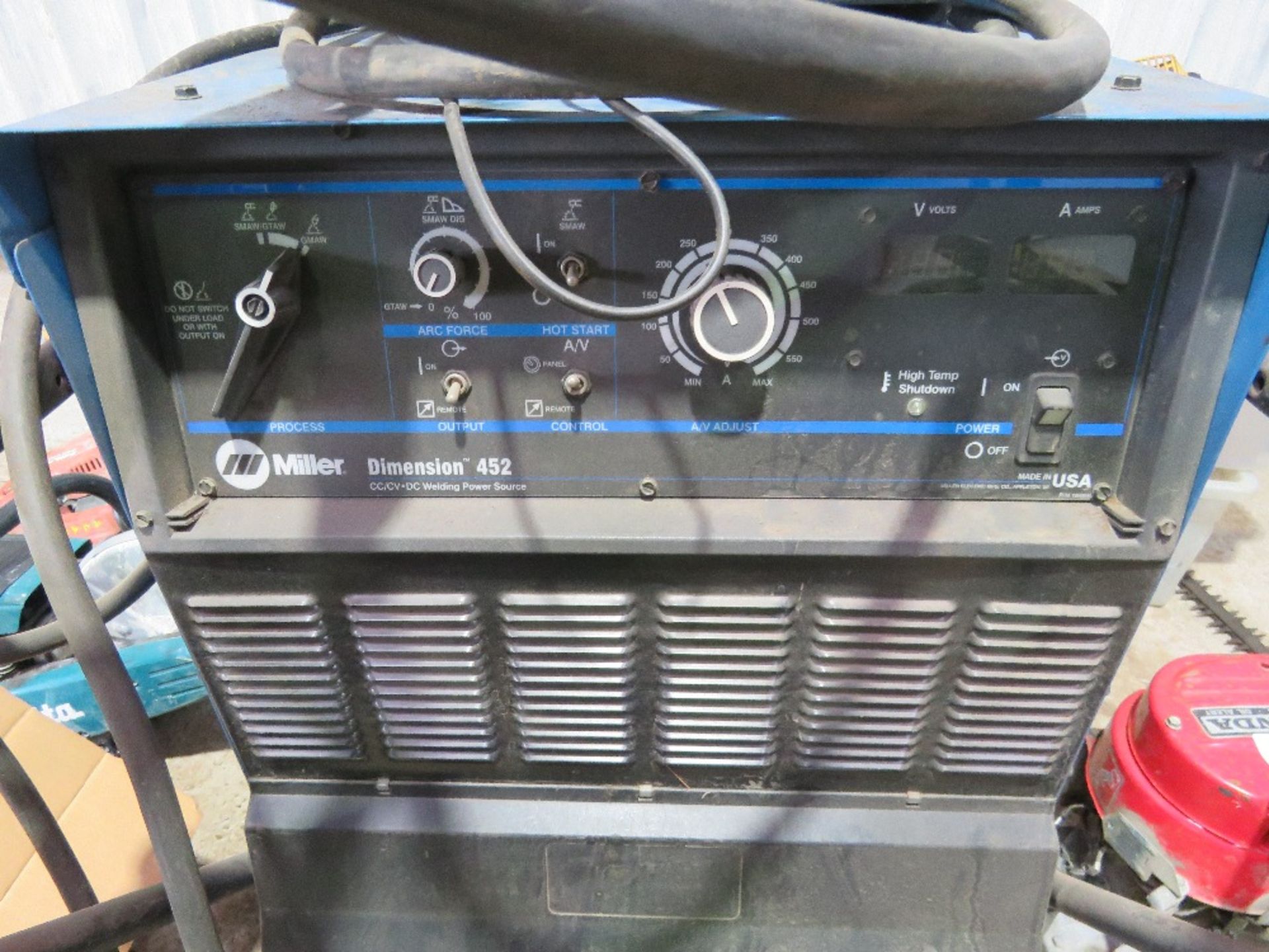 MILLER WELDER WITH WIRE FEED - Image 5 of 9