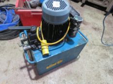 ENERPAC 110VOLT POWERED HYDRAULIC POWER PACK.