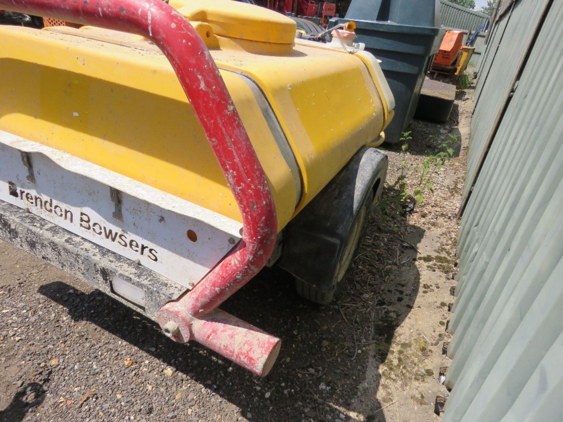 BRENDON POWER WASHER BOWSER WITH YANMAR DIESEL PUMP. WHEN TESTED WAS SEEN TO RUN AND PUMP. - Image 9 of 13
