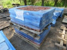 2NO PALLETS OF RED FACING BRICKS, 530NO IN TOTAL APPROX. THIS LOT IS SOLD UNDER THE AUCTIONEERS M