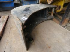 STRICKLAND EXCAVATOR BUCKET ON 50MM PINS, 300MM WIDTH APPROX, LITTLE USED. THIS LOT IS SOLD UNDER T