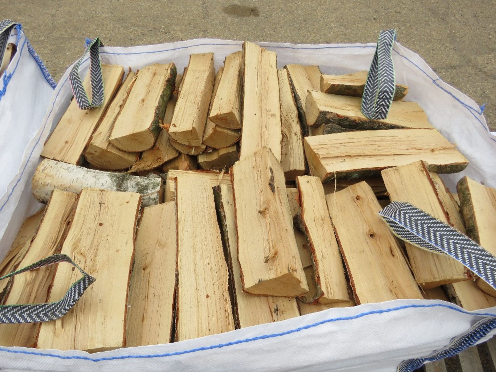 2 X BULK BAGS OF FIREWOOD LOGS, MAINLY SILVER BIRCH. THIS LOT IS SOLD UNDER THE AUCTIONEERS MARGI - Image 4 of 5