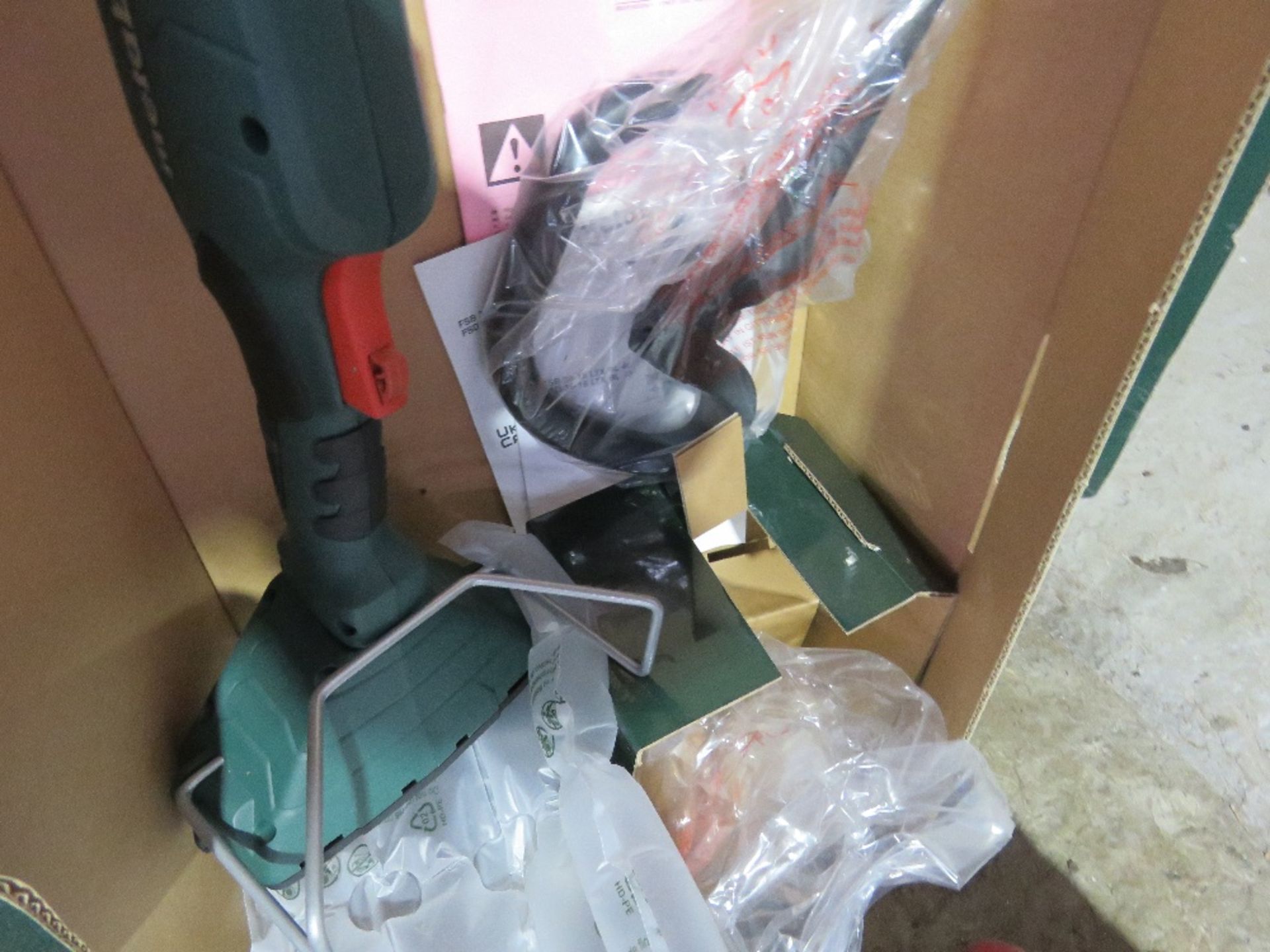 2 X METABO FSB 36-18 BATTERY POWERED STRIMMERS, BOXED, UNUSED (NO BATTERIES OR CHARGERS) - Image 3 of 3