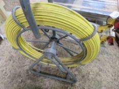 MINI CAMERA / CABLE RODDING REEL. THIS LOT IS SOLD UNDER THE AUCTIONEERS MARGIN SCHEME, THEREFORE