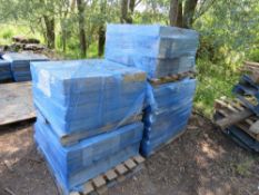 4 X PALLETS OF INSULATION TYPE CONSTRUCTION BLOCKS. THIS LOT IS SOLD UNDER THE AUCTIONEERS MARGIN