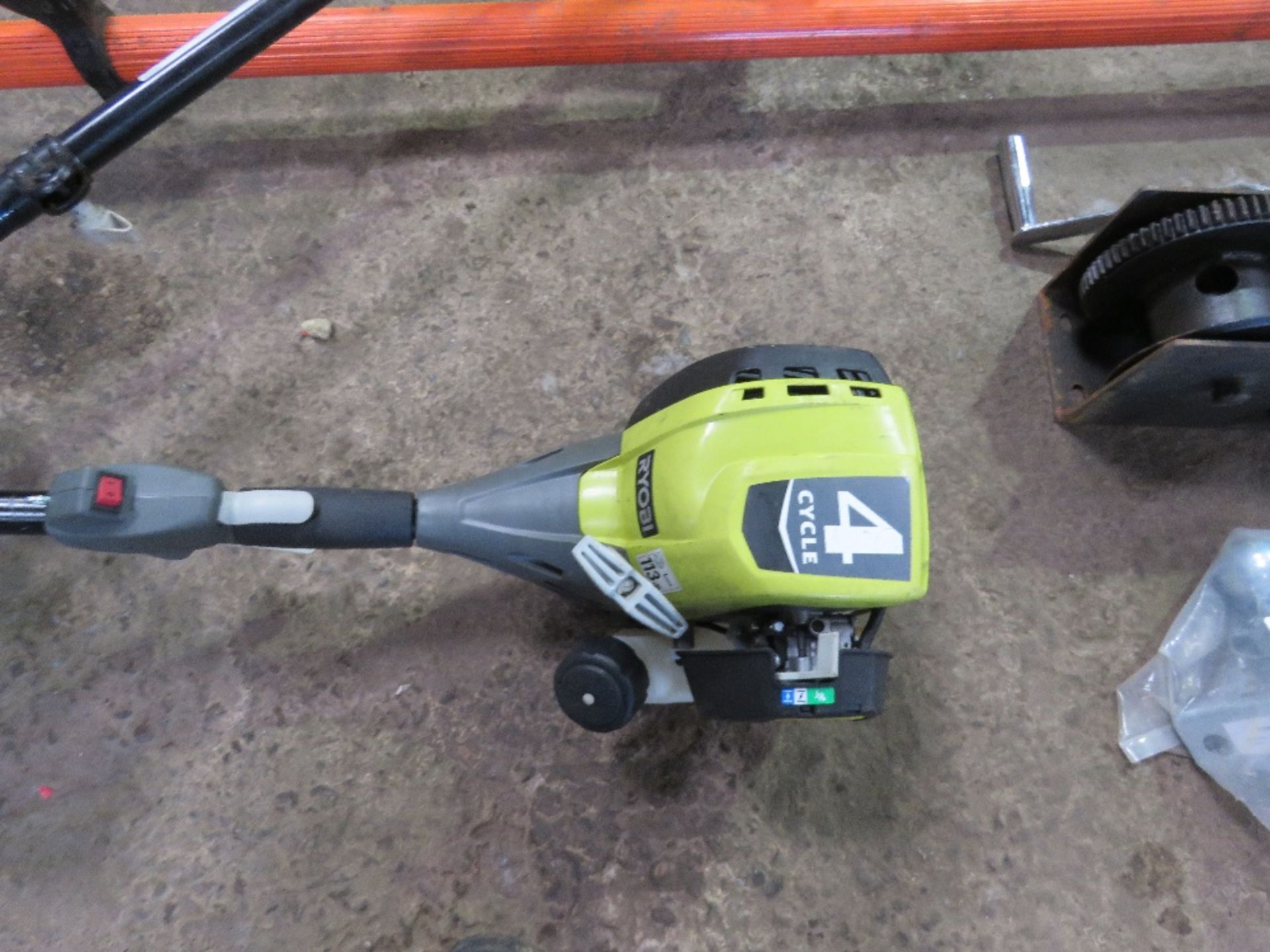 2 X RYOBI PETROL ENGINED STRIMMERS. THIS LOT IS SOLD UNDER THE AUCTIONEERS MARGIN SCHEME, THEREFO - Image 2 of 3
