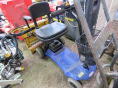 SHOP RIDER MOBILTY SCOOTER WITH CHARGER. THIS LOT IS SOLD UNDER THE AUCTIONEERS MARGIN SCHEME, TH