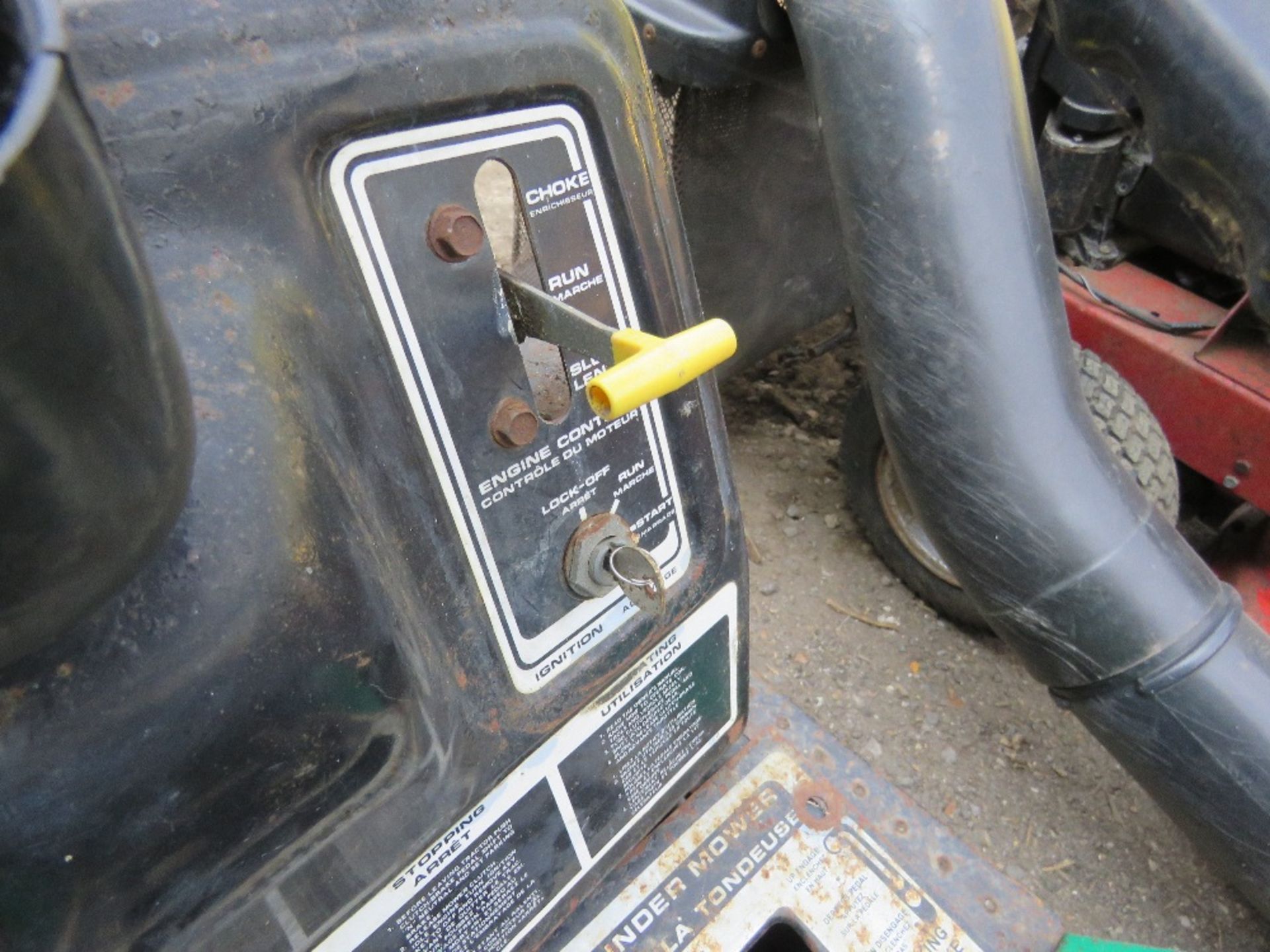 ALLEN 11 RIDE ON TRACTOR, NO DECK. - Image 8 of 8