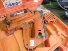 PASLODE IM350 NAIL GUN IN A CASE, NEEDS ATTENTION. THIS LOT IS SOLD UNDER THE AUCTIONEERS MARGIN